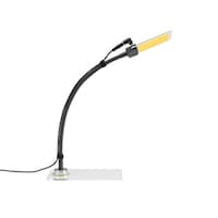 ヤザワコーポレーション EA761XB125 AC100240V/15.3W デスクスタンド/LED(黒)