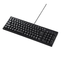 サンワサプライ EA764AB240 391x129x29mm コンパクトキーボード(USB2.0付)