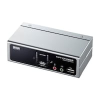 サンワサプライ EA764AE71 パソコン自動切替器(アナログディスプレイ用/2:1)