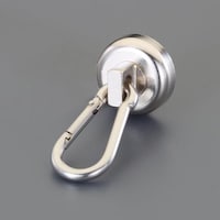 EA781GM22 φ36mm/32kg カラビナフック(マグネット付)