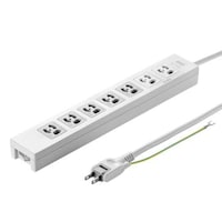 サンワサプライ EA815GM312 AC125V/15Ax3m タップ(7口/3P/5口一括スイッチ付)