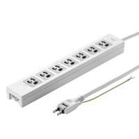 サンワサプライ EA815GM314 AC125V/15Ax2m タップ(7口/3P/一括スイッチ付)