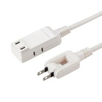 サンワサプライ EA815GM416 125V/15Ax 1m モバイルタップ(3口/2P)