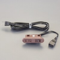 EA815HS2 AC125V/15Ax2m コンセント(埋め込み・スイッチ付/茶)