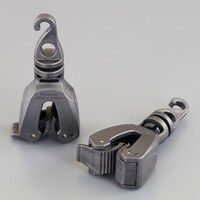 EA916Y16 126mm シートクリップ(スイベルフック/2個)