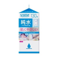 日本製紙クレシア EA922HB27A 130x170mm ウェットティッシュ純水(詰替用/130枚)