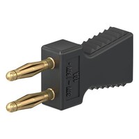 EA940DP401 φ2mmx 6mm ジャンパプラグ(黒)