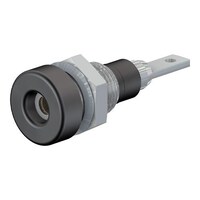 EA940DP521 φ2mm/M 6 パネルマウントソケット(黒)
