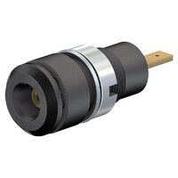EA940DP531 φ2mm/M 8 パネルマウントソケット(黒)