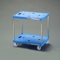 サカエ EA956SB1 500x370x492mm/二段/80kg ツールワゴン(樹脂製)