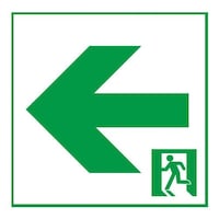 パナソニックEWネッ EA983AX116 LED誘導灯用表示板(通路/左向矢印/B級)