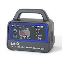 大橋産業 12Vバッテリー専用 DC12V 6A 充電器 回復充電 安心 安全