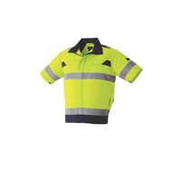 空調服 空調服R 高視認半袖ブルゾン + 空調服R スターターキット 9207/蛍光イエロー/3L + SK23011K90