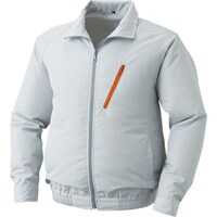 空調服 空調服R 長袖ブルゾン + 空調服R スターターキット KU90510/シルバー/4L + SK23011K90
