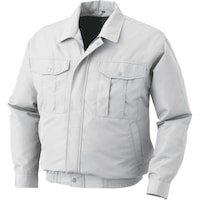 空調服 空調服R 長袖ブルゾン + 空調服R スターターキット KU90540/シルバー/LL + SK23011K50