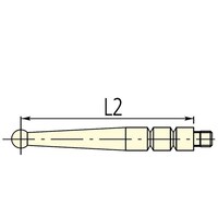 ミツトヨ ルビー測定子(TI133HR用 21CZA210