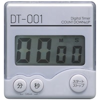 大阪ブラシ デジタルタイマー DT001 ホワイト ※3個以上から注文可能(販売価格は1個単位の価格)