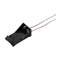 タカチ電機工業 リード線付電池ホルダー 006P×1 BH9V3A