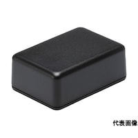 タカチ電機工業 ビス止めプラケース W35×H20×D50 ブラック TW425B