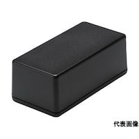 タカチ電機工業 ビス止めプラケース W65×H50.1×D130 ブラック TW7513B
