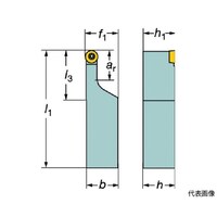 サンドビック コロターン107 ポジチップ用シャンクバイト(210) SRDCR 3225P 05A