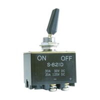 NKKスイッチズ 直流負荷専用トグルスイッチ(太陽光発電向け・DC400V対応) S821D