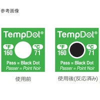 デルタトラック テンプドット高温食器洗浄用温度(144枚入り) 54126