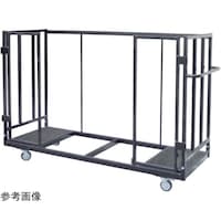中田産業 宴楽膳・会議テーブル用横型スチール台車