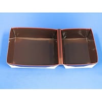 北原産業 紙ボックス 中仕切 紅梅600入 8040A(2PT)