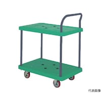 石川製作所 樹脂製2段式ハンドル台車 P104