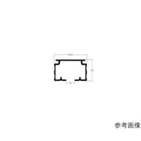 トーソー 中型アルミカーテンホワイトレール 4m AH324000