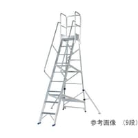ピカコーポレイション アルミ合金製作業台 DWS型 3.0m 手すりH1100 DWS300B11H