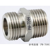 アソー フレキ用ニップル(Pニップル) ステンレス製 PF1×PT1 PN7088