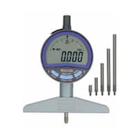 テクロック デジタルデプスゲージ 0.001mm 12(220)mm Φ3.2鋼球測定子タイプ DMD2150A