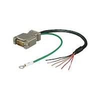 ダイヤトレンド Proface表示器GP4105/GP4115T用 RS232Cコネクタ変換ケーブル DAFXIHCABV組合せ専用 D2CABMQA(0.15M)