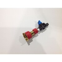 チノー 口金(ボンベ口金1組) 流量計セット用 MA9727