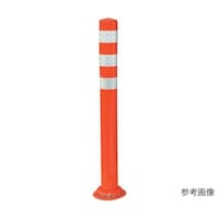 セキスイ 車線分離標 ポールコーンCITY R 一本脚 M24 PCCTR1000RWDS 赤 PCCTR1000RWDSTT5