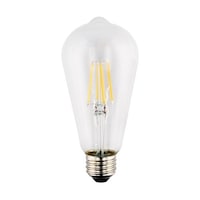 東京メタル工業 40W相当 LEDフィラメント型 エジソンランプ E26 LDST4WSTCT2