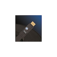 キクチ科学研究所 HDMIケーブル AIM ブラック フラットタイプ イーサネット対応