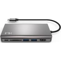フィールドスリー Feeltek USBC 8in1ハブ ポータブル UCH008AP2