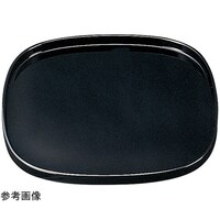 福井クラフト くつわ盆 黒SL