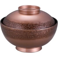 福井クラフト TA4.5寸 仙才雑煮椀 絞り墨入れ銅内黒 33502880
