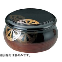 福井クラフト 寿冠チラシ 源氏車(親)(内黒) 74010352