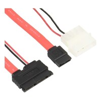 TFTEC SATAケーブル microSATA→SATA+電源 MSATASATA1