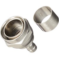 TFTEC アンテナ 圧着Fプラグ(3C用) 1箱(5個入) F3C ※2箱以上から注文可能(販売価格は1箱単位の価格)