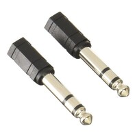 TFTEC AVプラグ 3.5(メス) to 6.5mm(オス)ステレオ AV/35J65PS(2P) ※2箱以上から注文可能(販売価格は1箱単位の価格)