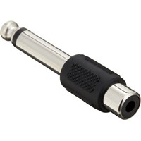 TFTEC AVプラグ RCA(メス) to 6.5mm(オス)モノラル AV/RCAJ65PM(2P) ※2箱以上から注文可能(販売価格は1箱単位の価格)