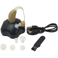 ADD ONE 耳かけ型 充電式集音器 1セット(2個組) a25207