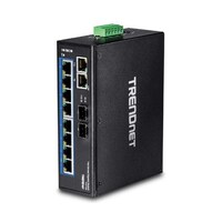 TRENDnet 産業用スイッチングハブ ギガ 10ポート TIG102
