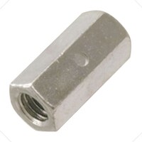 ヤハタネジ 高ナット小型ポンチ付 W3/8×14×30 1セット(10個×5パック入)